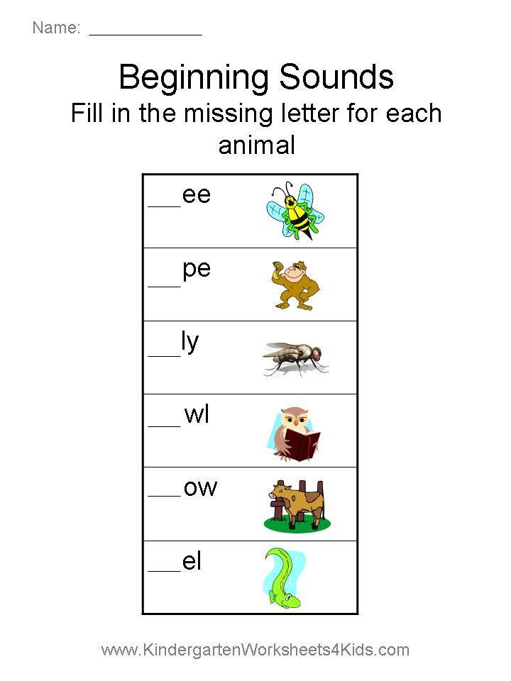 Beginning Sound Pictures