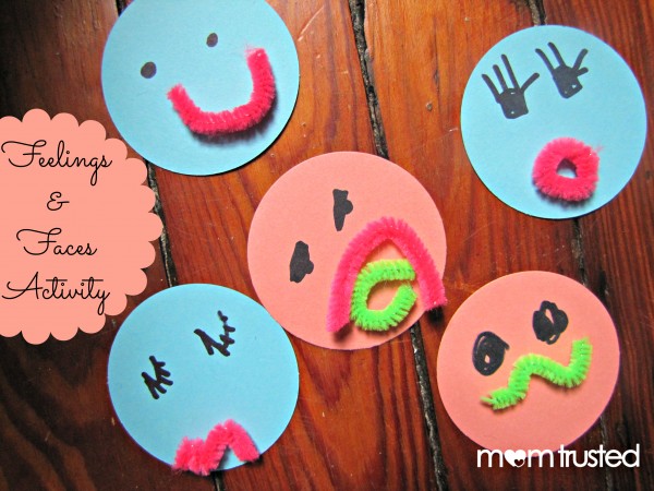 feelings and faces preschool theme mom trusted