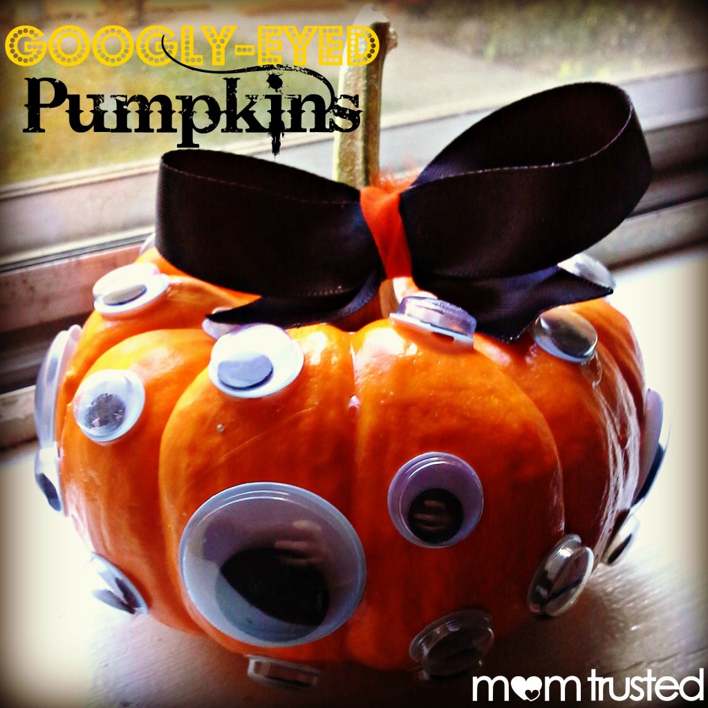Easy No-Carve Googly Eye Pumpkin Decorating Idea - Preschool Activities ...